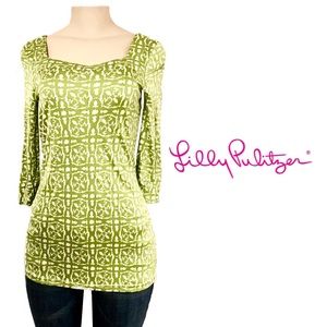 Lilly Pulitzer Green & White Tunic / Dress